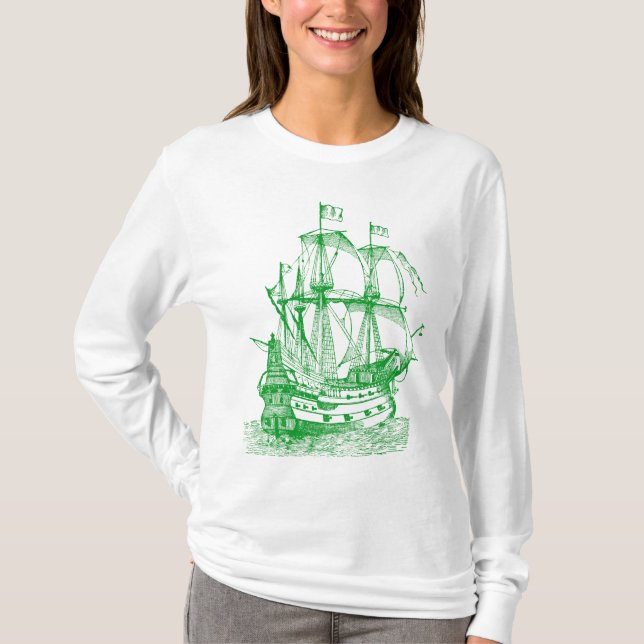 Camiseta Gallion - Grass Green (Frente)