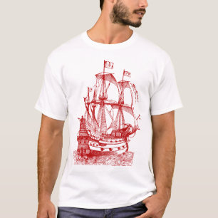 Camiseta Gallion - Vermelho Rubi