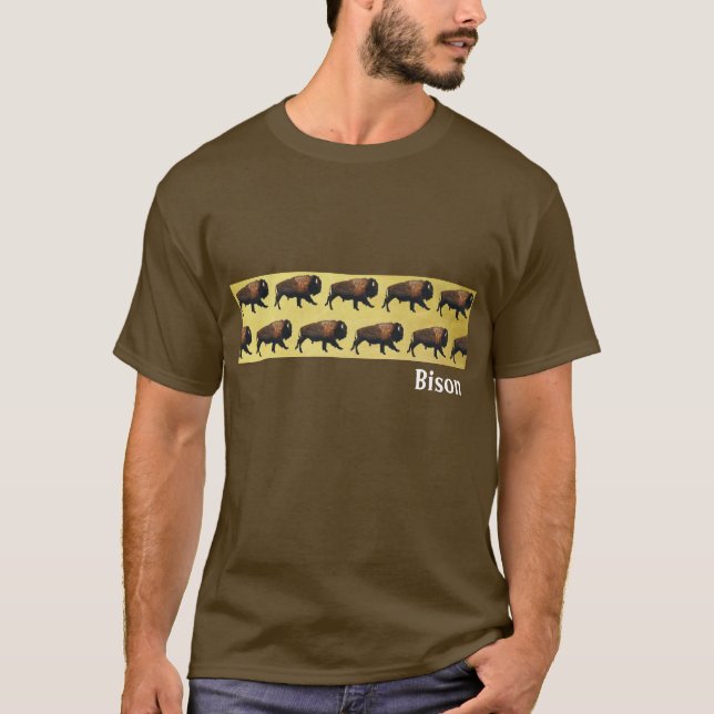 Camiseta Galloping Bison (Frente)