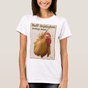 Camiseta Galo amarelo de Orpington
