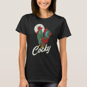Camiseta Galo Arrogante Para Frango