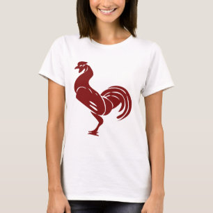Camiseta Galo Aves de capoeira Galinhas Fazendas