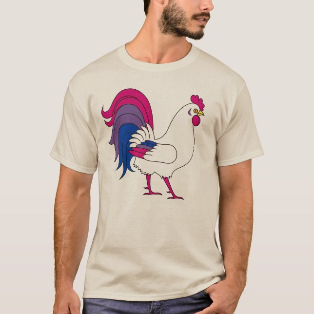 Camiseta Galo Bissexual (Frente)