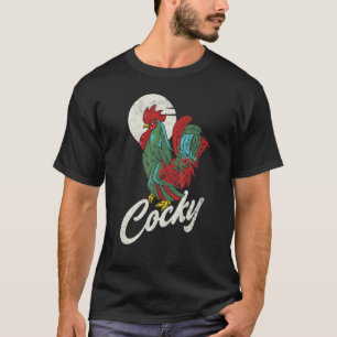 Camiseta Galo Cocky Para Galinha