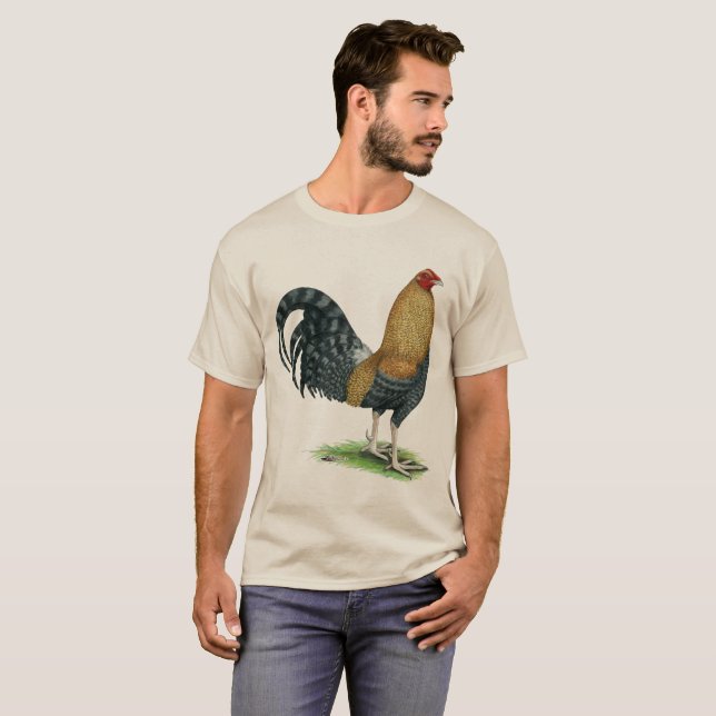 Camiseta Galo de briga: Dom ou Crele (Frente Completa)