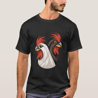 Camiseta Galo de Galinha Fazenda de Aves de Capoeira