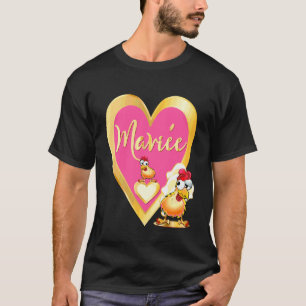 CAMISETA GALO ENGRAÇADO CASAMENTO FRANCÊS CANADENSE MARIÉE 