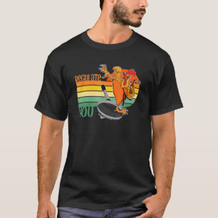 Camiseta Galo Feminista Retro Para Mulheres E Pai de Galinh