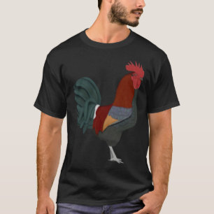 Camiseta Galo Galinha-do-mato-aves-aves-passarinho-do-galin