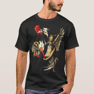Camiseta Galo galinheiro playground para galinhas cockpit c