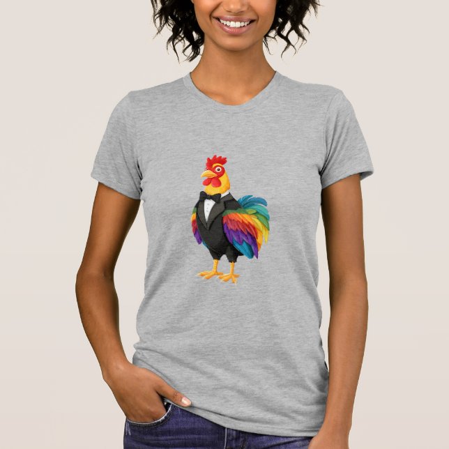 CAMISETA GALO LGBT (Frente)