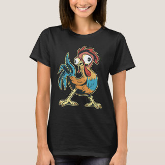 Camiseta Galo Louco Rooster Brinquedo Fofinho Fantasia Gali