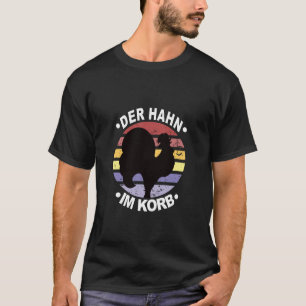 Camiseta Galo na cesta Galinheiro Aves Galinha Frango