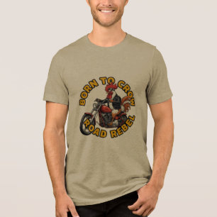 Camiseta Galo Rebelde Nato à Estrada do Caos
