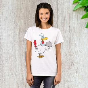 Camiseta Galo Servindo Comida