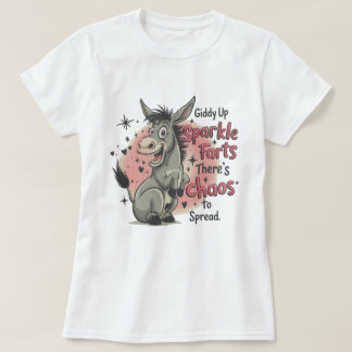 Camiseta Galopa Fartos de Brilho Há Caos para Espalhar Dive