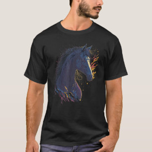 Camiseta Galopar em nosso Retrato de Cavalo em Arte Pop Col
