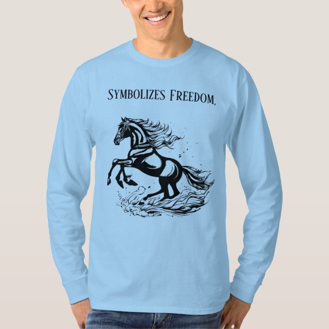 Camiseta Galope da Meia-Noite (Frente)