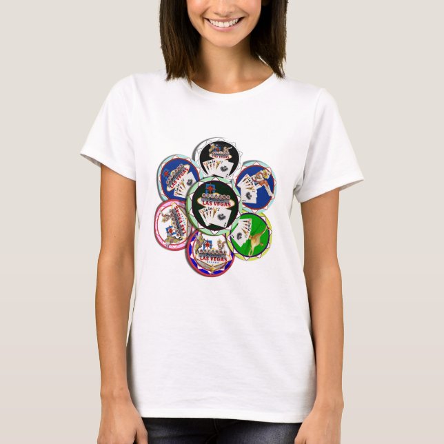 Camiseta Galore de Chips Poker (Frente)