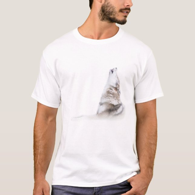 Camiseta Galos de lobos-cinzas selvagens (Frente)