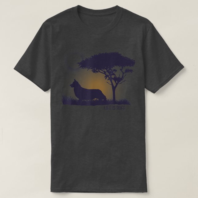 Camiseta Galsh Corgi Dog Breed1525 (Frente do Design)