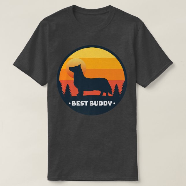 Camiseta Galsh Corgi Dog Breed 1473 (Frente do Design)