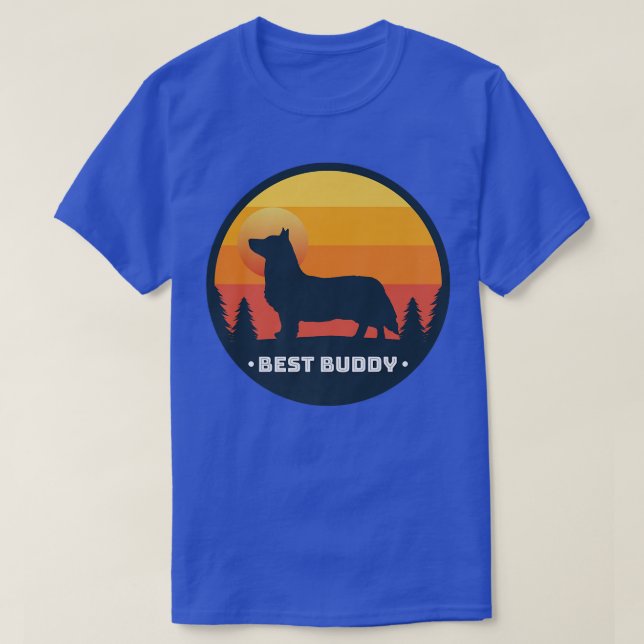 Camiseta Galsh Corgi Dog Breed 1525 (Frente do Design)