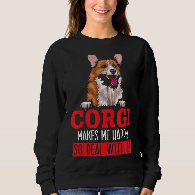 Camiseta Galsh Corgi Dog Puppy Owner Corgi Breeder 4 (Frente)