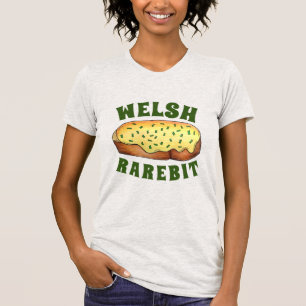 Camiseta Galsh Rarebit Savory Cheese Toast British Comida