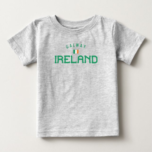 Camiseta Galway Irlanda em dificuldades (Frente)