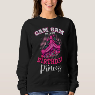 Camiseta Gam Gam Do Aniversário Princesa Roller Skates Ska