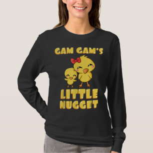 Camiseta Gam Gam's Little Nugget Chicken Lover Grandma Moth