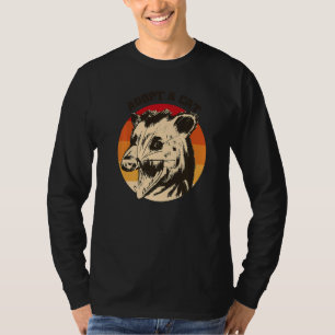 Camiseta Gambá Adote Um Gato Vintage Gambá 1