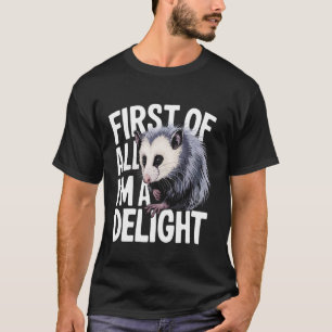 Camiseta Gambá Antes De Mais Nada Sou Um Delírio
