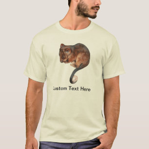 Camiseta Gambá bonito do Ringtail do bebê