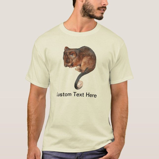 Camiseta Gambá bonito do Ringtail do bebê (Frente)