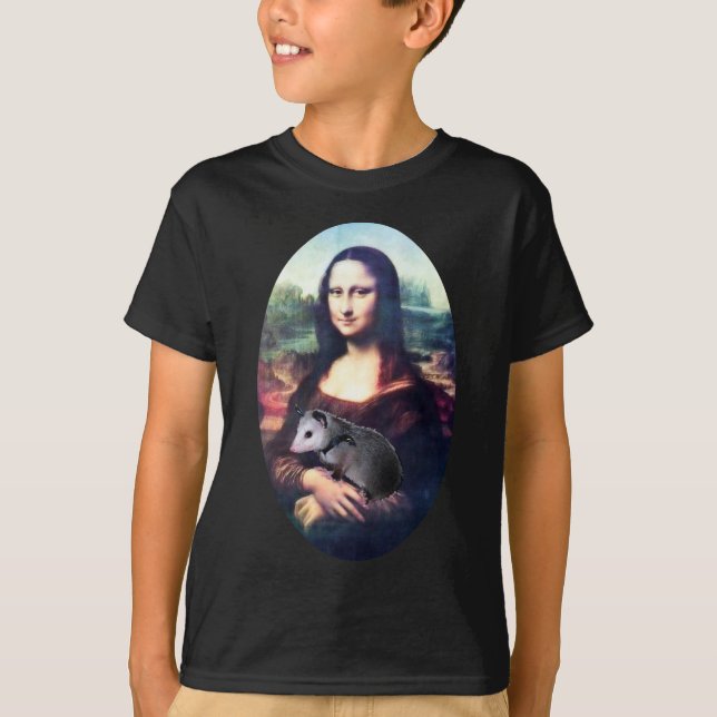 Camiseta Gambá de Mona Lisa (Frente)