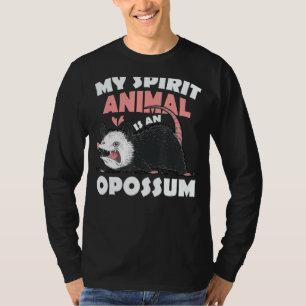 Camiseta Gambá Engraçado Para Homens Mulheres Espirito Pos
