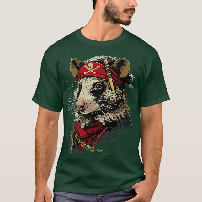 Camiseta Gambá Pirata (Frente)