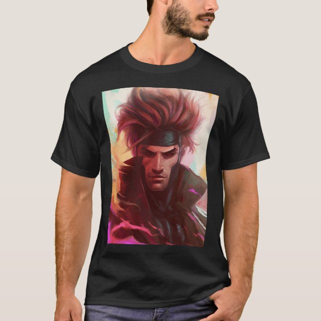 Camiseta Gambit - Remy Lebeau (Frente)