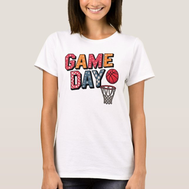 Camiseta Game Day Basketball (Frente)