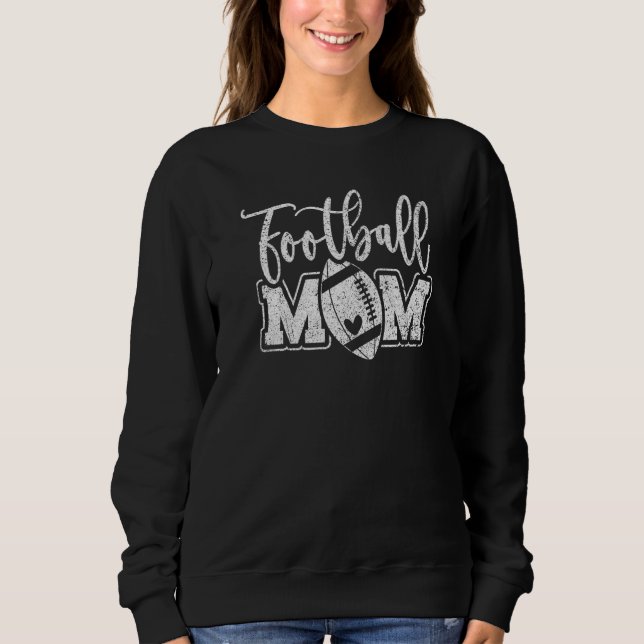 Camiseta Game Day Youth or High School Football Mama Footba (Frente)