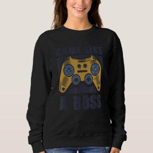 Camiseta Game Like a Boss Gamer Cote Piada Video Gaming Gr