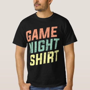 Camiseta Game Nigh Boardgaming Para Boardgamers