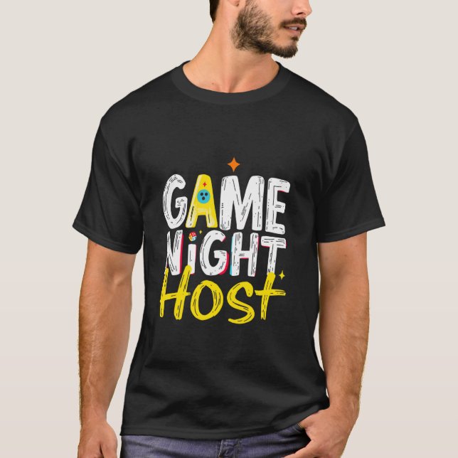 Camiseta Game Night Host (Frente)
