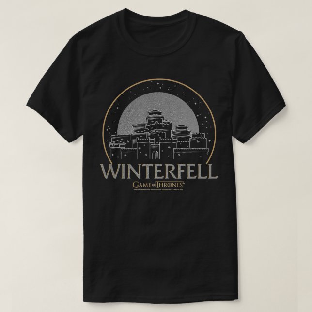 Camiseta Game of Thrones Winterfall (Frente do Design)