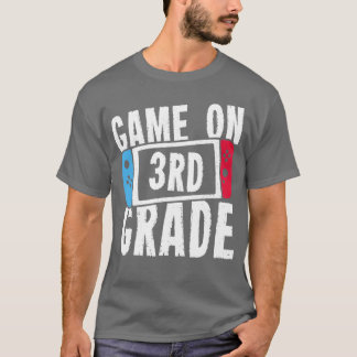 Camiseta Game On 3rd Grade boy