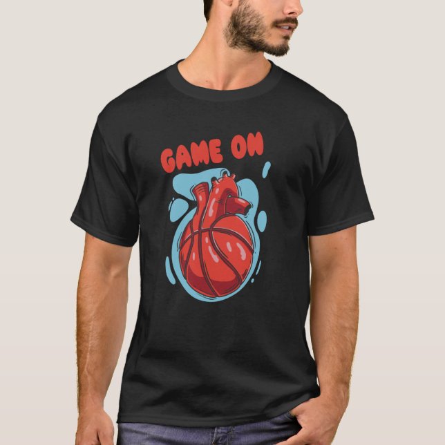 Camiseta Game On Basball Slam Dunk (Frente)