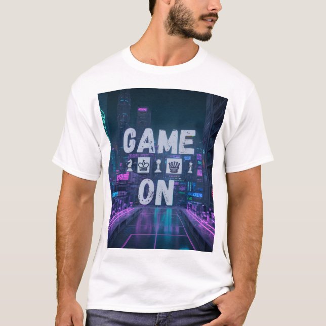 Camiseta Game on chess (Frente)