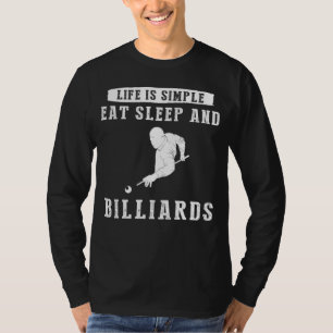 Camiseta Game On, Life: A vida é simples: coma, dorme e fer